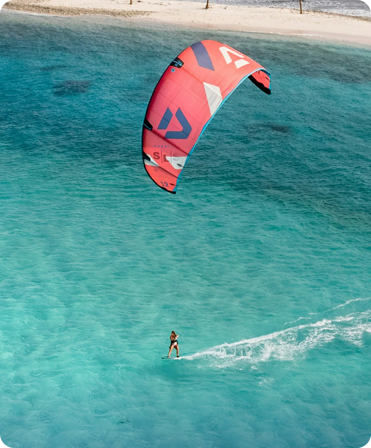 Kitesurfing